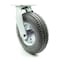 Service Caster 8 Inch Gray Pneumatic Wheel Swivel Caster SCC-100S280-PNB-GRY - alternate 1